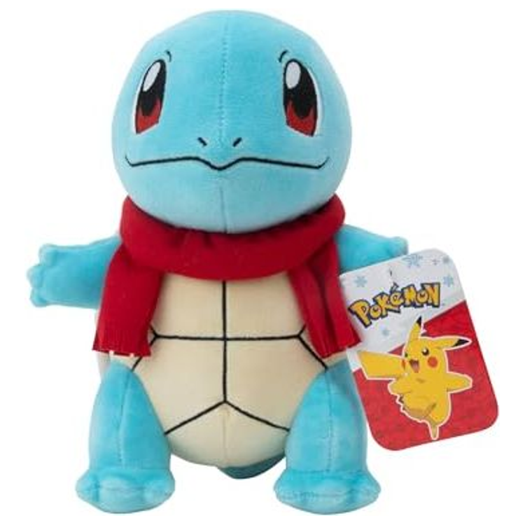 Peluche Pokémon Carapuce avec écharpe 20 cm image 5