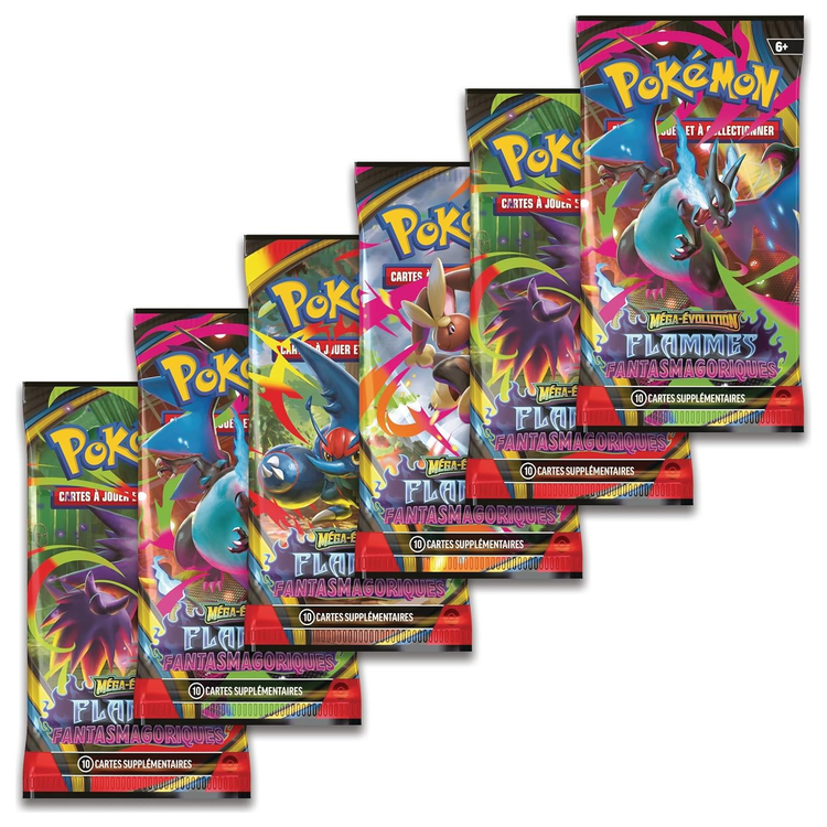 Flammes Fantasmagoriques 6 Boosters