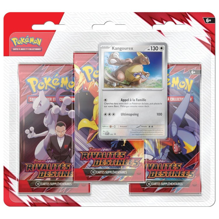 Rivalités Destinées - Tripack 3 Boosters Kangourex