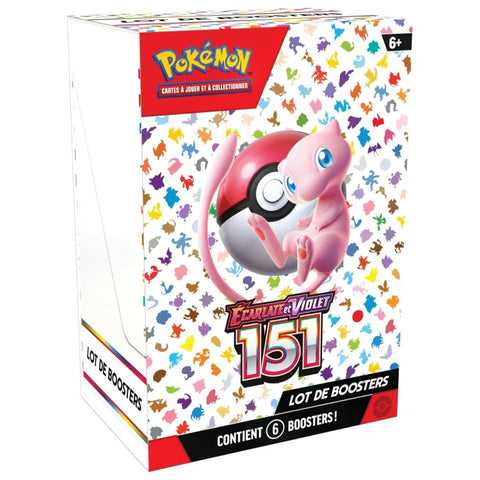 151 - Lot de 6 Boosters