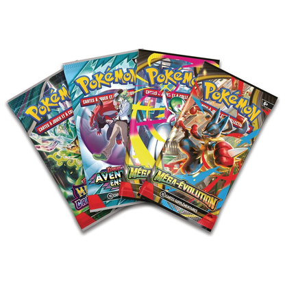 4 Boosters Méga Latias Ex