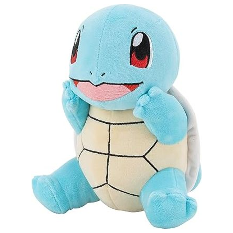 Peluche Carapuce Assis de 20 cm