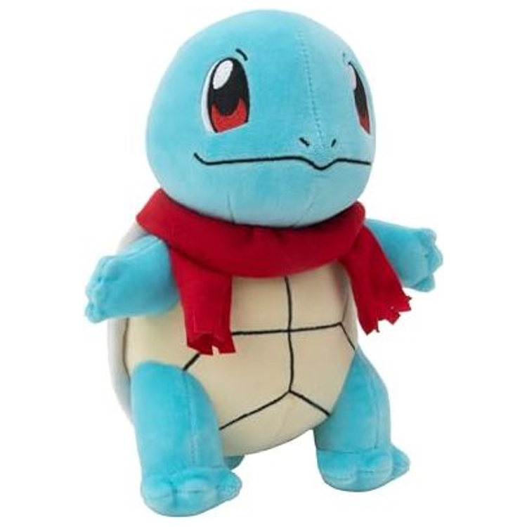 Peluche Pokémon Carapuce avec écharpe 20 cm image 3