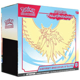 Coffret Dresseur d’élite Faille Paradoxe fermé, Rugit-Lune dessiné au trait sur la face avant