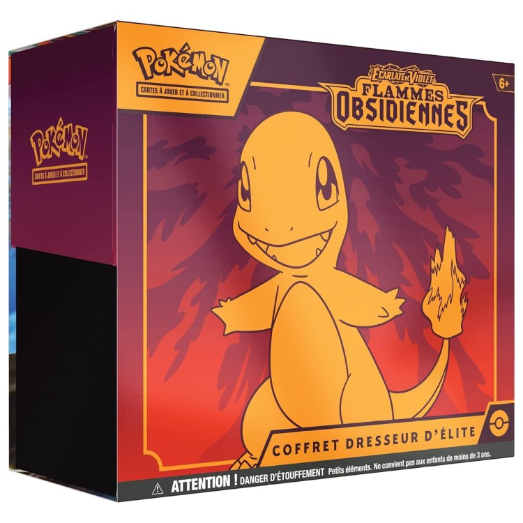 Flammes Obsidiennes - Coffret Dresseur d’élite