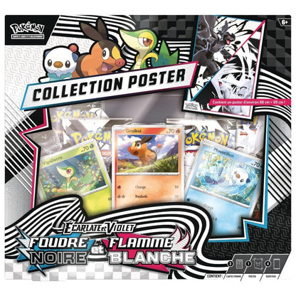Flamme Blanche et Foudre Noir - Collection Poster
