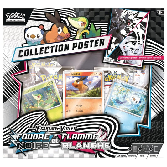 Flamme Blanche et Foudre Noir - Collection Poster