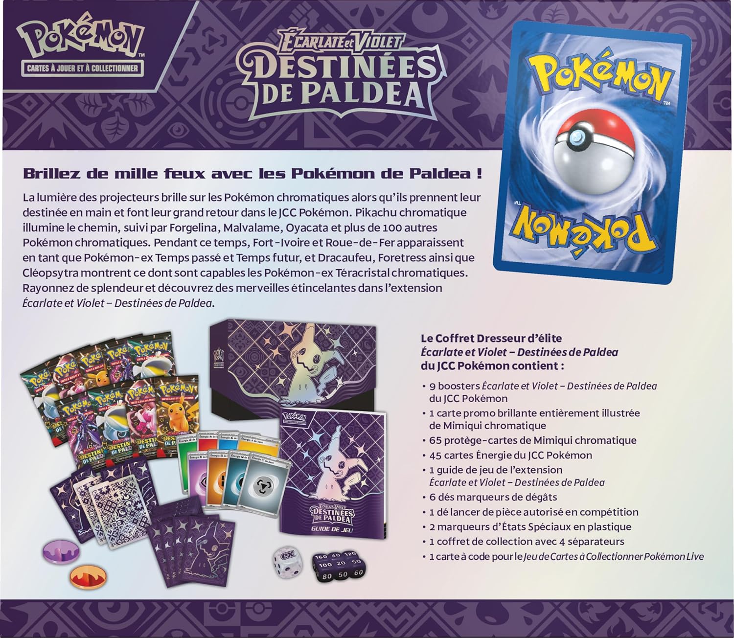 Destinées de Paldea - Coffret Dresseur d’élite