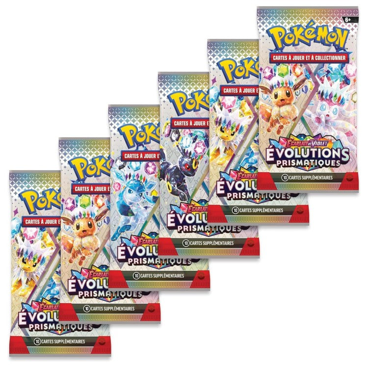 Évolutions Prismatiques - EV08.5 - Lot de 6 Boosters