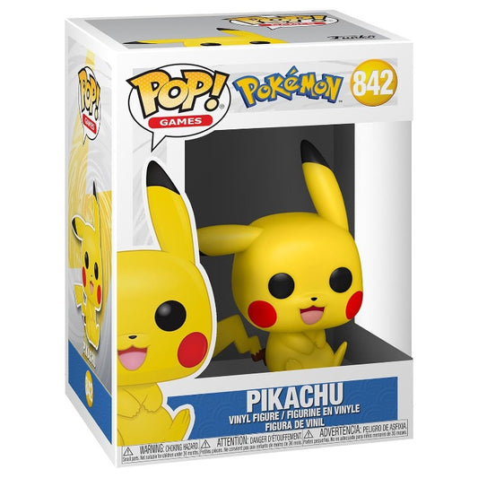 Figurine Pop Pikachu (Assis)