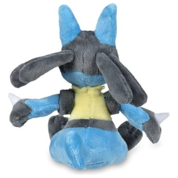 Lucario assis Peluche de 15 cm
