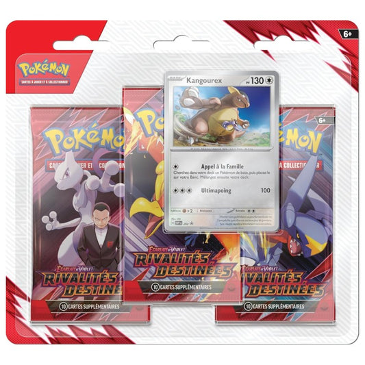 Rivalités Destinées - Tripack 3 Boosters Kangourex