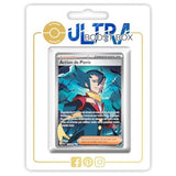 Carte Dresseur Action de Pieris 120/094 Full Art Secrète, recto, extension Flammes Fantasmagoriques bloc Mega-Evolution 02 en francais