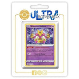 Carte Pokémon Alakazam Radieux 059/195 en français, version Radieuse de l’extension Tempête Argentée Épée et Bouclier 12, vue de face détaillée