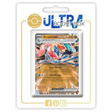 Carte Pokémon Amphinobi ex 106/167 Téracristal, édition française Mascarade Crépusculaire EV06, vue de face avec l’illustration complète.