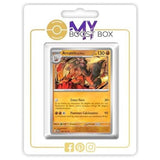 Carte Pokémon Arcanin de Hisui 100/167 en version Holo ou Reverse, recto, issue de l’extension Mascarade Crépusculaire Écarlate et Violet 06.