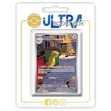 Carte Pokémon Argouste 153/132 Alternative Pokémon Gallery Secrète, recto en français issue du bloc Méga-Évolution 1, mise en avant dans le coffret Myboost.