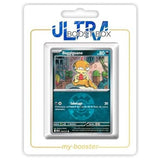 Carte Pokémon Baggiguane 134/217 en version Reverse de l’extension Héros Transcendants, recto en français du bloc Méga-Évolution 02.5
