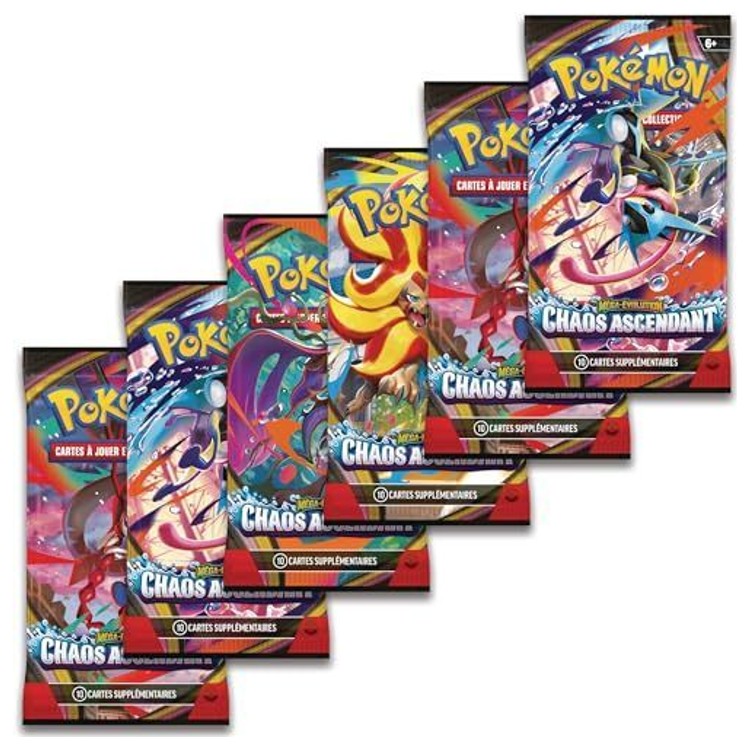 Chaos Ascendant ME04 - Lot de 6 Boosters – vue 3