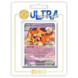 Carte Pokémon Briochien ex 067/142 Ultra Rare de l’extension Couronne Stellaire Écarlate et Violet 07, vue de face en gros plan.