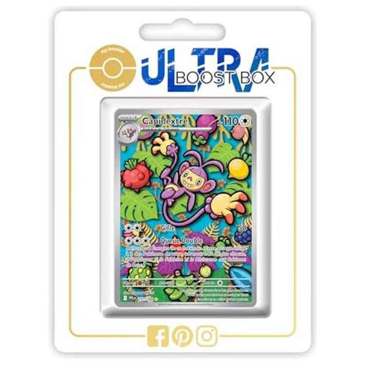 Carte Pokémon Capidextre 107/094 Alternative Pokémon Gallery Secrète, recto, issue de l’extension Flammes Fantasmagoriques Méga-Évolution 02