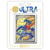 Carte Pokémon Carchacrok ex de Cynthia SV204 Full Art, recto en français de l’extension Rivalités Destinées Écarlate et Violet 10