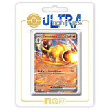 Carte Pokémon Carmadura ex SV105 Ultra Rare de l’extension Mascarade Crépusculaire Écarlate et Violet 06, vue de face en gros plan.