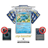 Verso de la carte Pokémon Akwakwak MEP008 Holo Méga-Évolution 01, montrant le dos officiel bleu de la carte française.