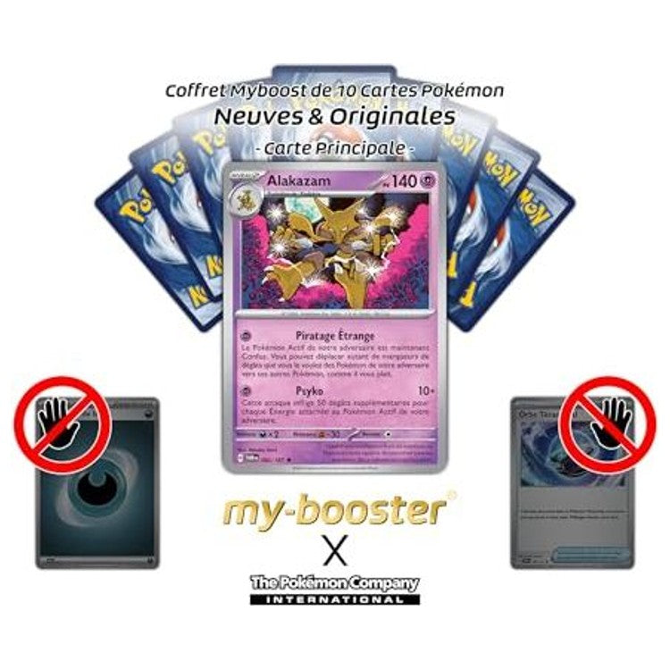 Gros plan sur l’illustration de la carte Pokémon Psy Alakazam 082/167 de l’extension Écarlate et Violet 6 Mascarade Crépusculaire.