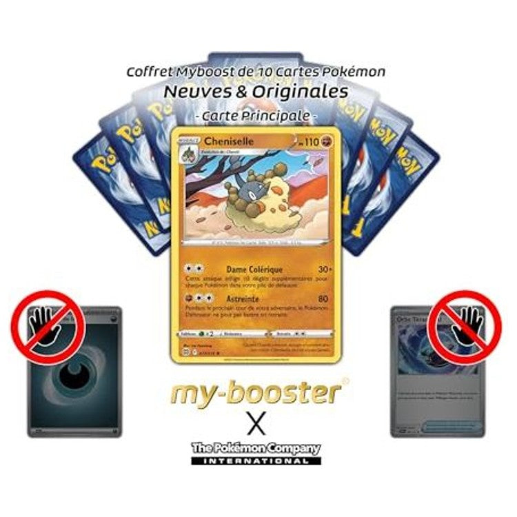 Gros plan sur les détails holographiques Reverse de la carte Pokémon Cheniselle 077/172 EB09 Stars Étincelantes, montrant le motif brillant