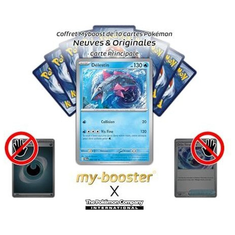 Gros plan sur l’illustration de la carte Pokémon Délestin 056/193 Reverse EV02, mettant en valeur les effets brillants et le type Psy.