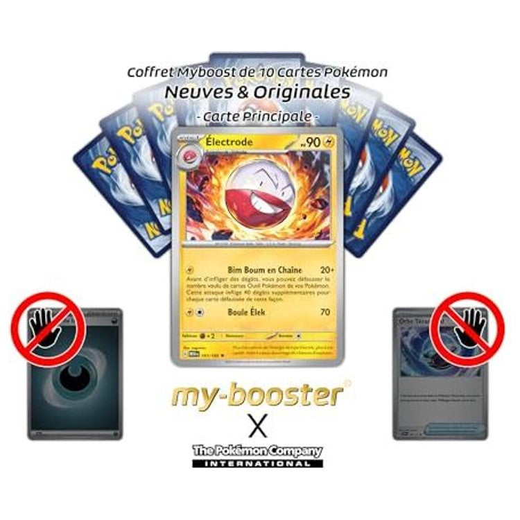Gros plan sur les détails de la carte Pokémon Électrode 101/165 EV03-5, montrant l’illustration électrik et la brillance Holo ou Reverse