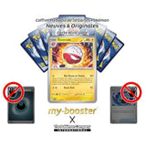 Gros plan sur les détails de la carte Pokémon Électrode 101/165 EV03-5, montrant l’illustration électrik et la brillance Holo ou Reverse