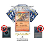 Détail de l’illustration Reverse de Feunard 029/197 EV03, mettant en avant les reflets brillants et le design du Pokémon Feu.