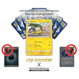 Gros plan sur la carte Pokémon Iguolta Reverse EB12.5 montrant l’effet brillant de la rareté et les informations de jeu en français.