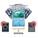Gros plan sur les détails holographiques Reverse de la carte Pokémon Kaimorse 045/191 de l’extension Étincelles Déferlantes EV08