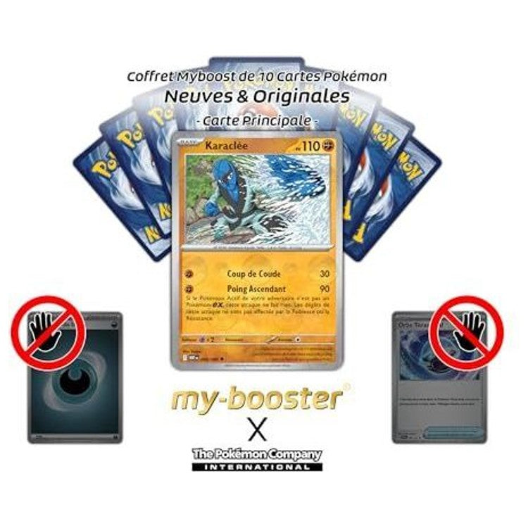 Détail de l’illustration Reverse de la carte Pokémon Karaclée Écarlate et Violet 10.5, mettant en avant le motif brillant et le type Combat.