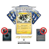 Gros plan sur les détails holographiques de la carte Pokémon Luxray 028/088 Équilibre Parfait ME03, mettant en avant l’illustration et le type Électrik.