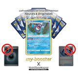 Détail de la carte Reverse M. Glaquette de Galar EB02 Clash des Rebelles, montrant le motif brillant et les informations de jeu du Pokémon Eau.