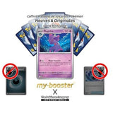 Gros plan sur les détails holographiques de la carte Magirêve 086/217 Holo ou Reverse, extension Héros Transcendants, édition française certifiée