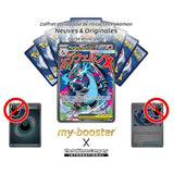 Gros plan sur l illustration de la carte Pokemon Mega-Dracaufeu X ex MEP023, detail de l artwork alternatif du bloc Mega-Evolution ME02