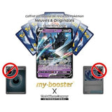 Gros plan sur l’illustration de la carte Pokémon Necrozma V 063/163 Styles de Combat montrant les détails de l’artwork et de la rareté V