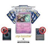 Gros plan sur les détails holographiques Reverse de la carte Ossatueur d'Alola 057/159 EV09, mettant en valeur l’os enflammé du Pokémon.