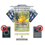 Gros plan sur la carte Pokémon Pikachu Galerie Secrète GG30/GG70 montrant les détails de l’artwork alternatif et la brillance de cette Ultra Rare.