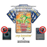 Gros plan sur l illustration detaillee de la carte Pokemon Pomdorochi ex 156/142 Full Art de l extension Couronne Stellaire en francais