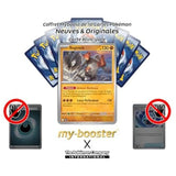 Gros plan sur l’illustration de Regirock 082/159 EV09 montrant les détails de la carte Holo ou Reverse de l’extension Aventures Ensemble