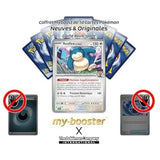 Gros plan sur le recto de la carte Pokémon Ronflex de Nabil 117/159, montrant l’illustration, la brillance Holo ou Reverse et les informations de jeu complètes.