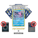 Gros plan sur les reflets Reverse de la carte Pokémon Rosabyss 067/264 Poing de Fusion EB08, mettant en avant l’illustration et le texte de jeu.