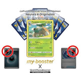 Gros plan sur l’illustration de la carte Pokémon Torterra EB09 Stars Étincelantes montrant le Pokémon Plante Sol en action