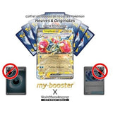 Gros plan sur les détails holographiques de la carte Triopikeau ex Téracristal EV05, mettant en valeur le Pokémon Sol et son effet brillant.